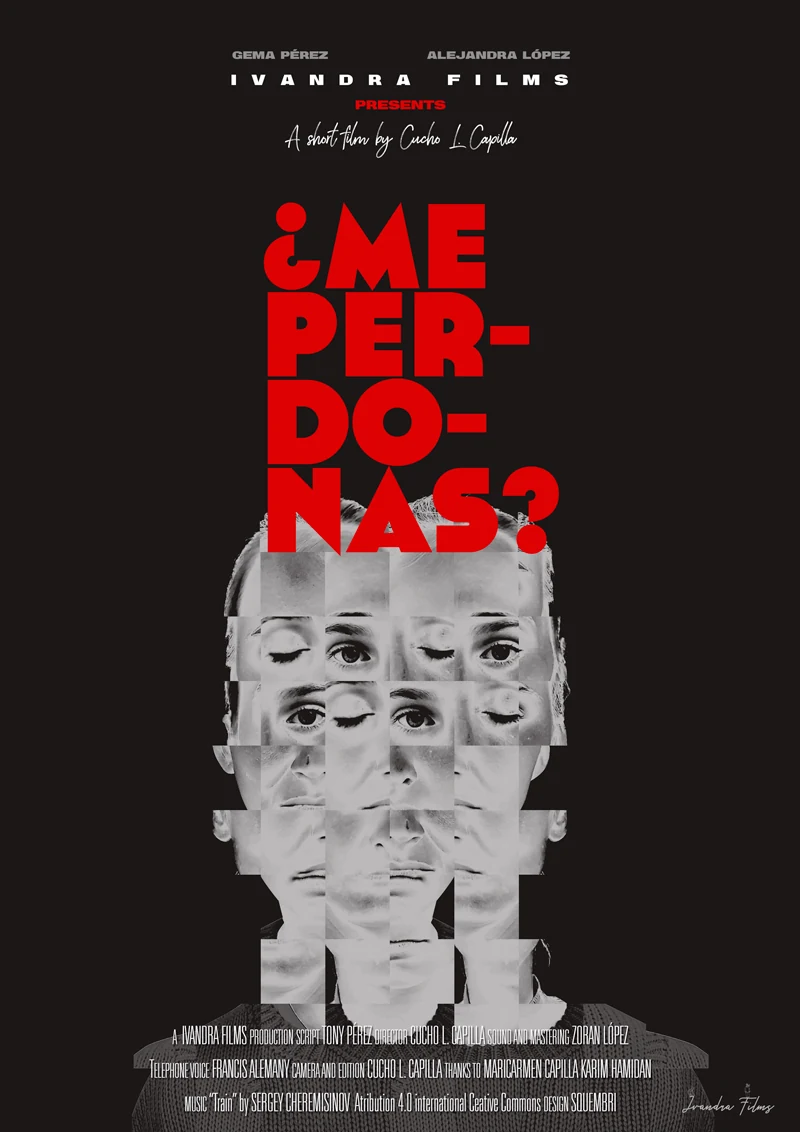 Cartel oficial en español de ¿Me perdonas?